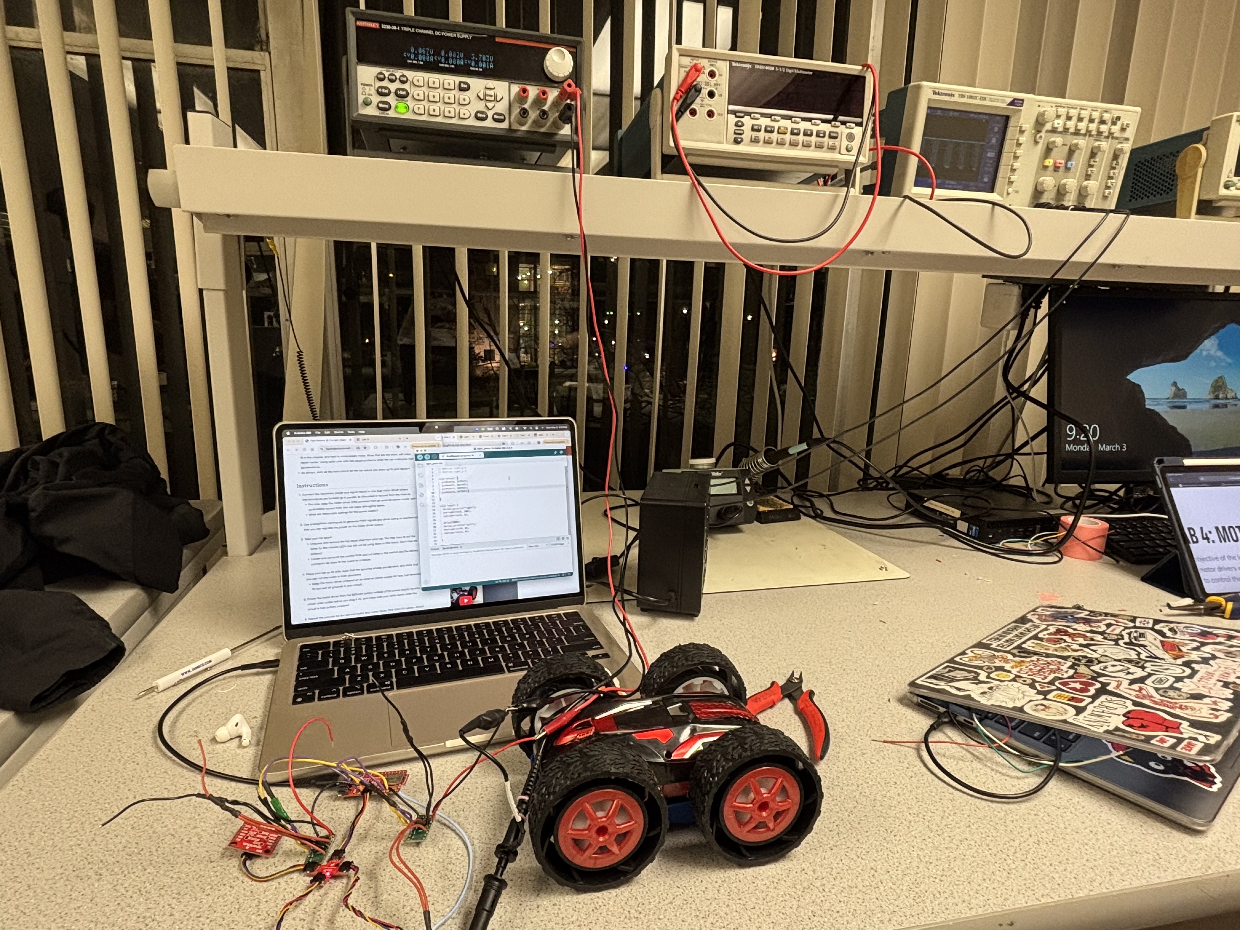Power supply setup