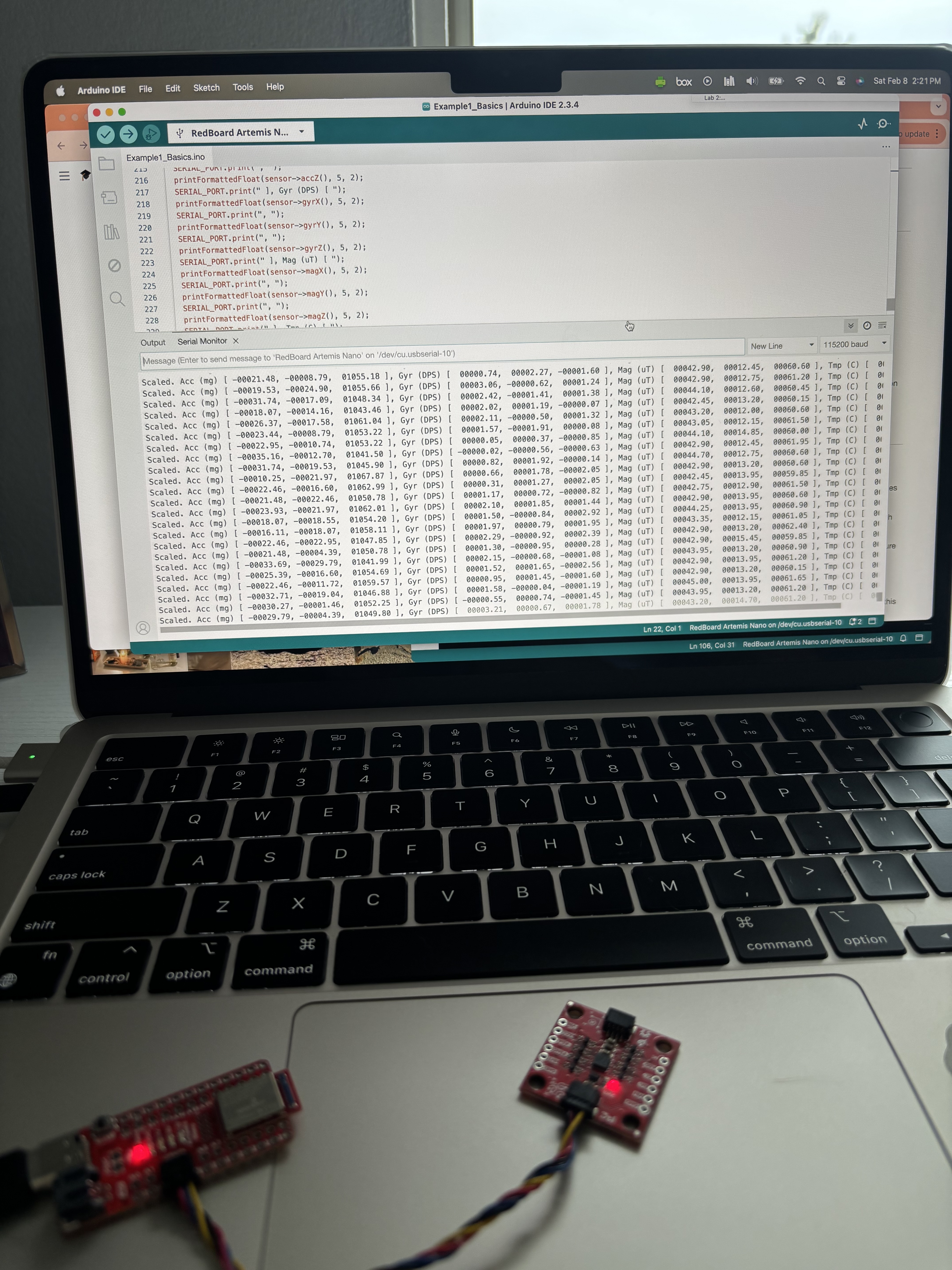 example code